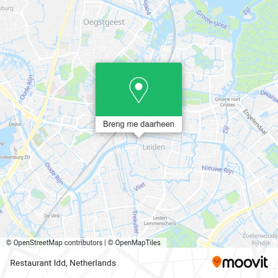 Restaurant Idd kaart