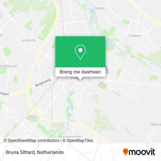 Bruna Sittard kaart