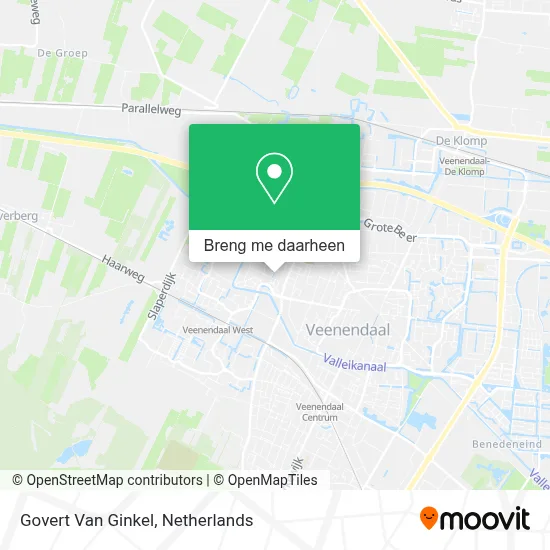 Govert Van Ginkel kaart