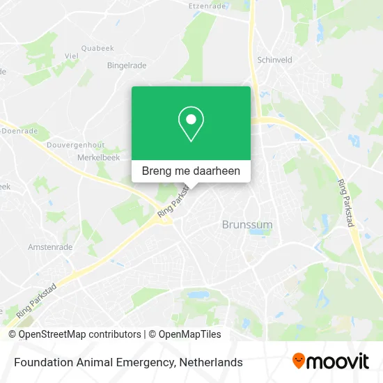 Foundation Animal Emergency kaart