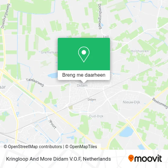 Kringloop And More Didam V.O.F kaart