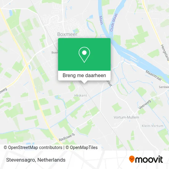 Stevensagro kaart