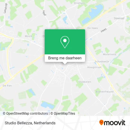 Studio Bellezza kaart
