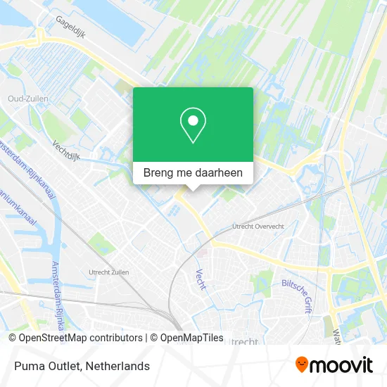 Puma Outlet kaart