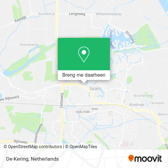 De-Kering kaart