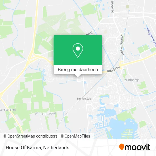 House Of Karma kaart