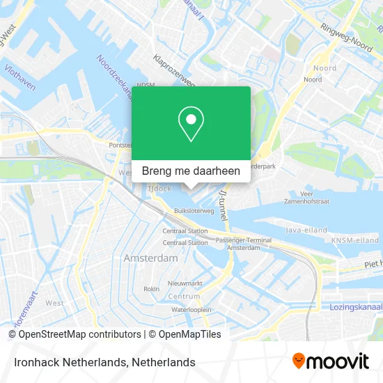 Ironhack Netherlands kaart
