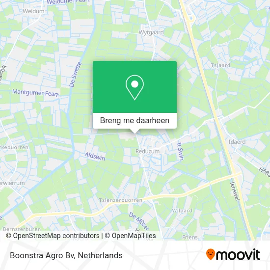 Boonstra Agro Bv kaart