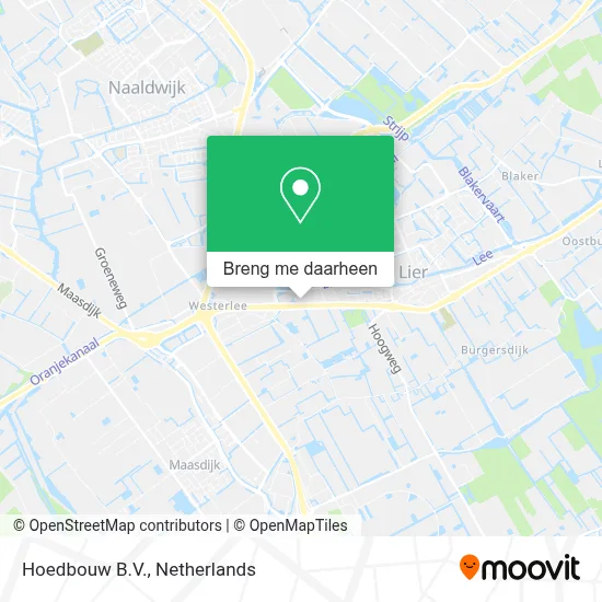 Hoedbouw B.V. kaart