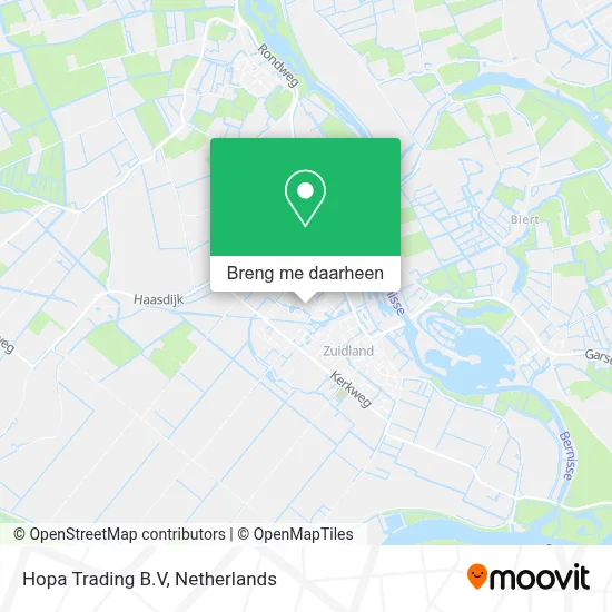 Hopa Trading B.V kaart