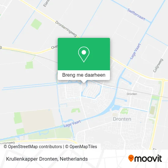 Krullenkapper Dronten kaart