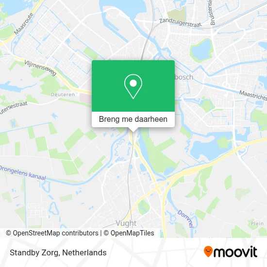 Standby Zorg kaart