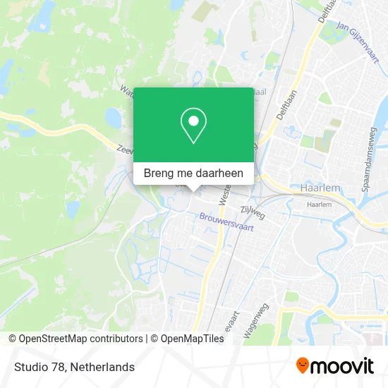 Studio 78 kaart