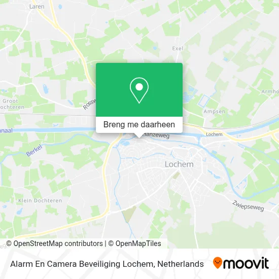 Alarm En Camera Beveiliging Lochem kaart