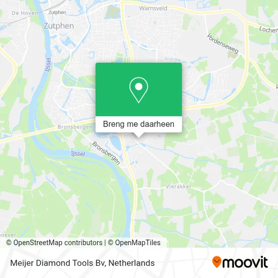 Meijer Diamond Tools Bv kaart