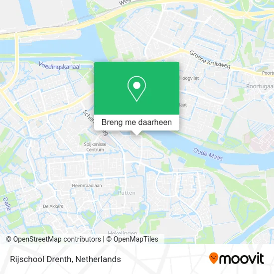 Rijschool Drenth kaart