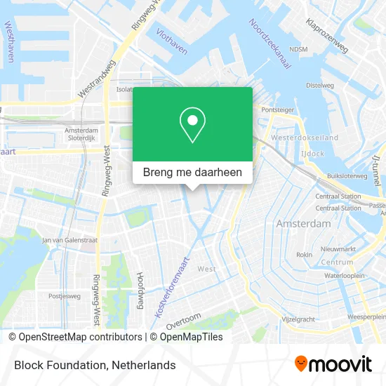 Block Foundation kaart