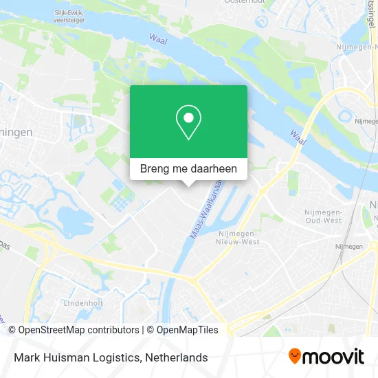Mark Huisman Logistics kaart