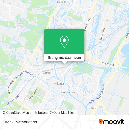 Vonk kaart