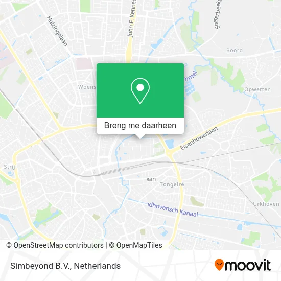 Simbeyond B.V. kaart