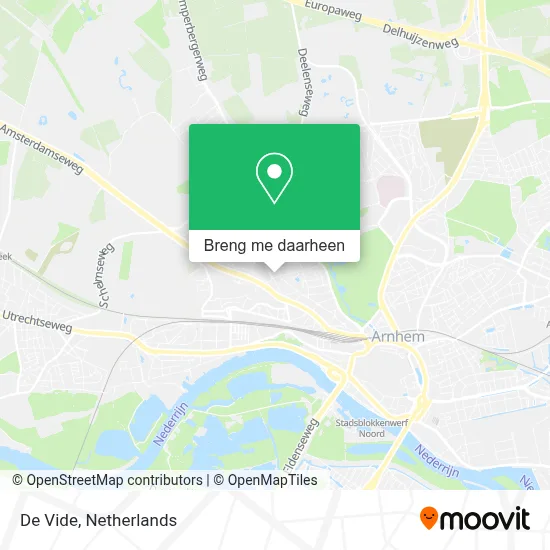 De Vide kaart