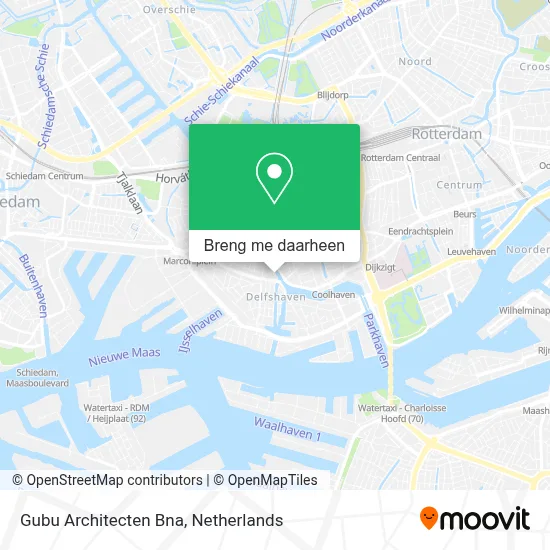 Gubu Architecten Bna kaart
