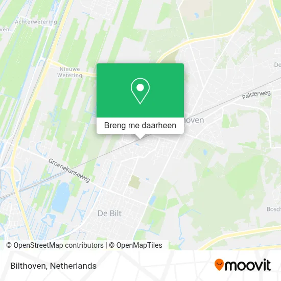 Bilthoven kaart