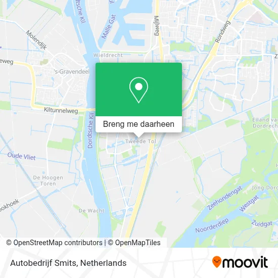 Autobedrijf Smits kaart