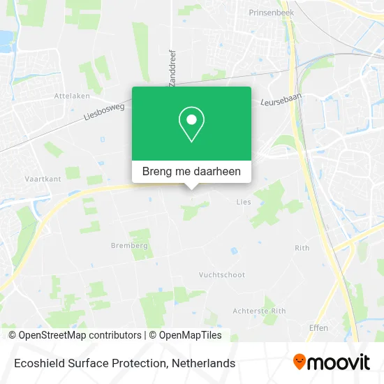 Ecoshield Surface Protection kaart