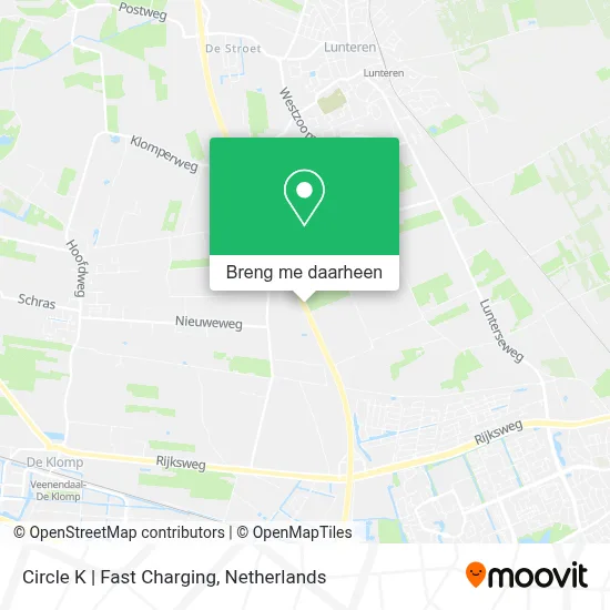 Circle K | Fast Charging kaart