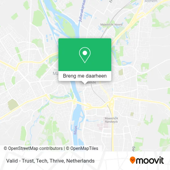 Valid - Trust, Tech, Thrive kaart