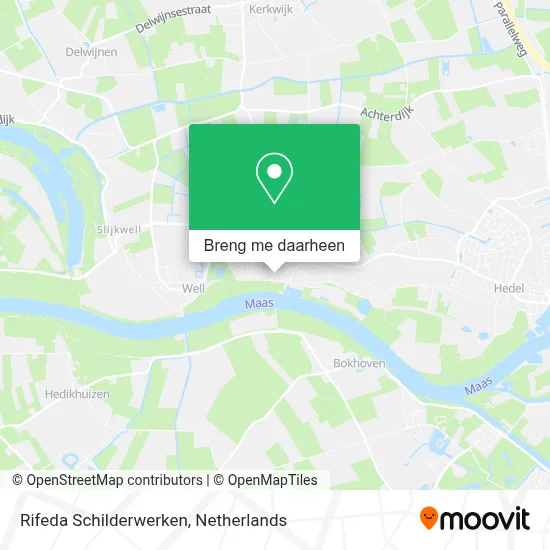 Rifeda Schilderwerken kaart