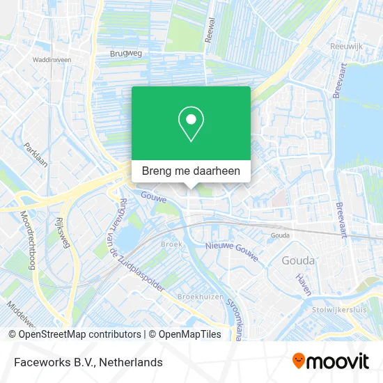 Faceworks B.V. kaart