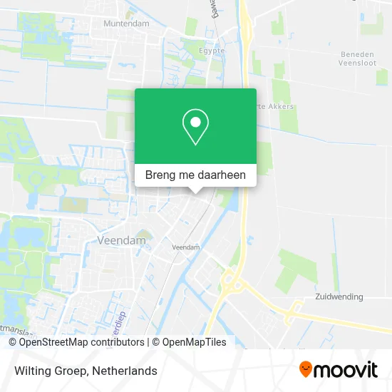 Wilting Groep kaart