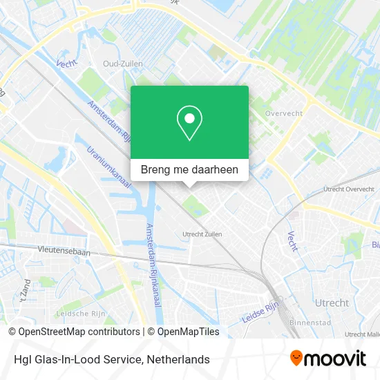 Hgl Glas-In-Lood Service kaart