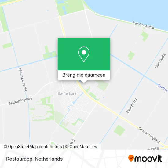 Restaurapp kaart