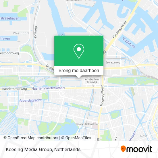 Keesing Media Group kaart