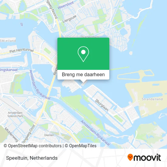 Speeltuin kaart