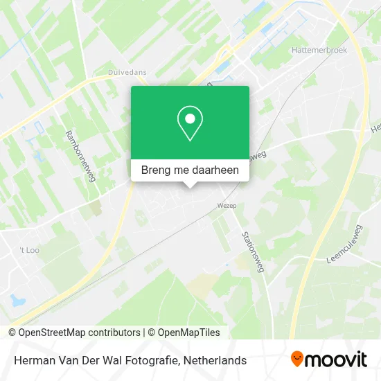 Herman Van Der Wal Fotografie kaart