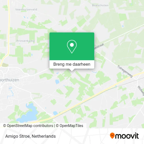 Amigo Stroe kaart
