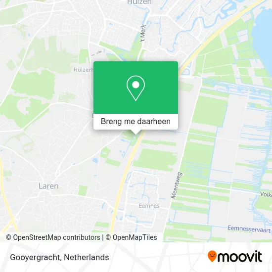 Gooyergracht kaart