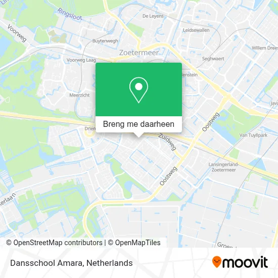 Dansschool Amara kaart