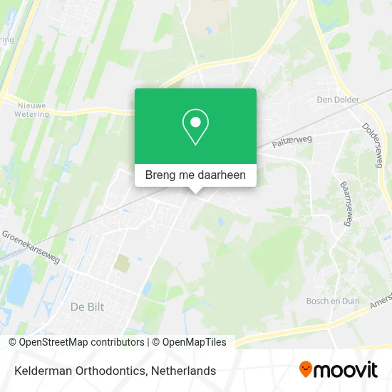 Kelderman Orthodontics kaart