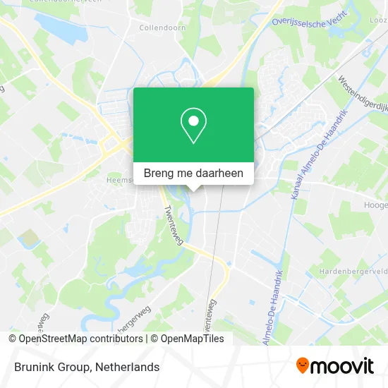Brunink Group kaart