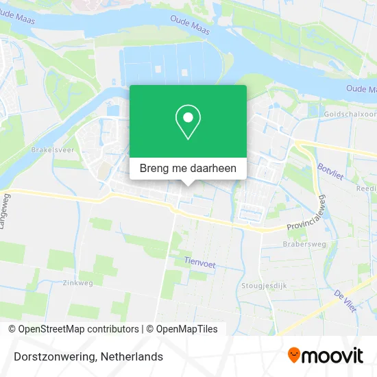 Dorstzonwering kaart