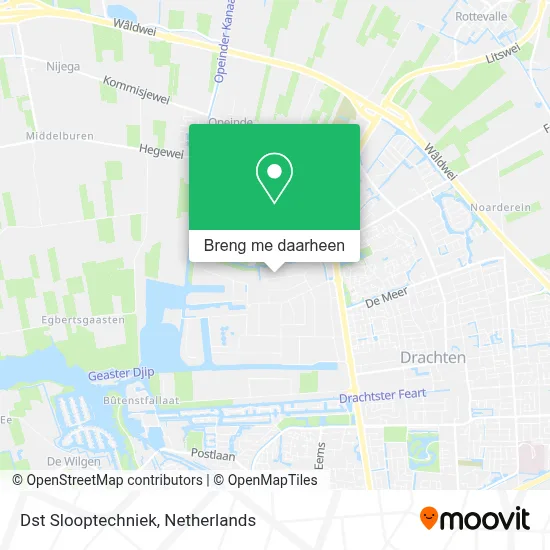 Dst Slooptechniek kaart