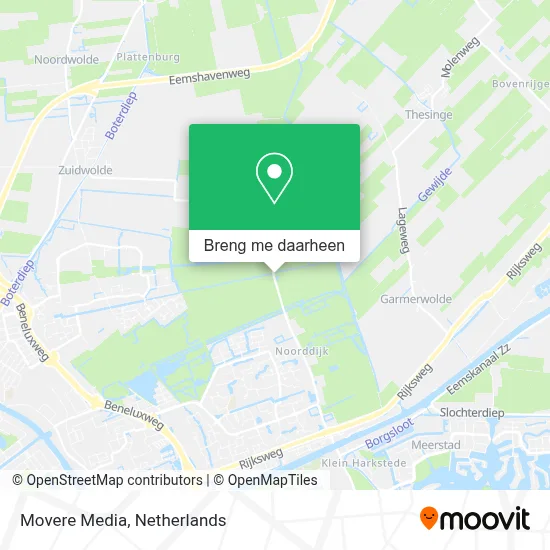 Movere Media kaart