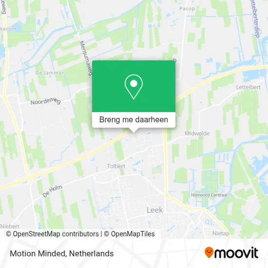 Motion Minded kaart