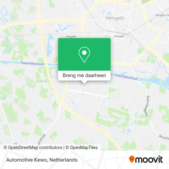 Automotive Kewo kaart