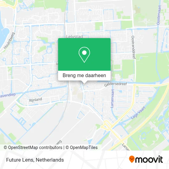 Future Lens kaart
